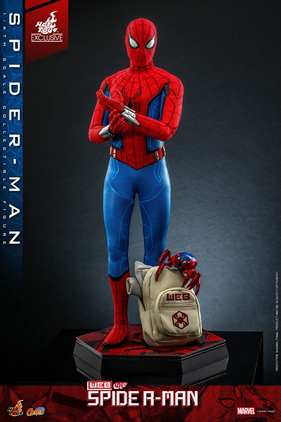 Mua Hot Toys W.E.B. of Spider-Man Comic Masterpiece 1/6 Scale